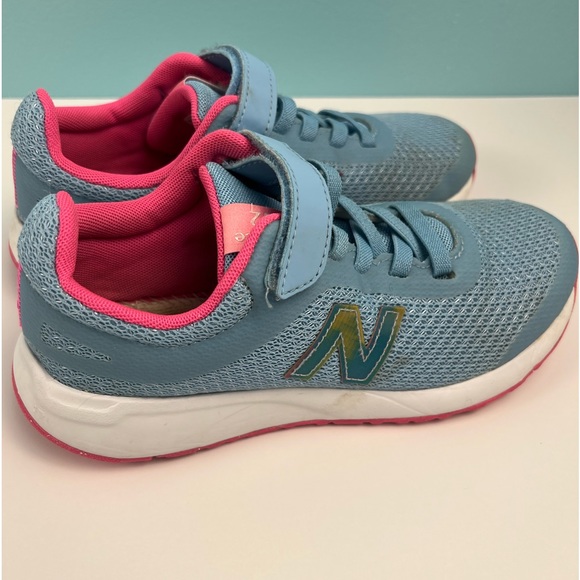 New Balance Kids Sneakers - Blue and Pink - Picture 4 of 8